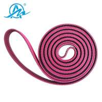 Special processing ATK10+3T red transmission belt with 3T red rubber coated